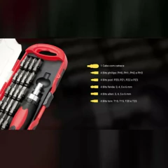 Chave Intercambiável com 21 Peças 9Je Eda - comprar online