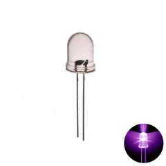 Kit Led's 10Mm Transparente 12 Un - Roxo, Verde - Casa das Correias | Correias de Toca Discos | Kit de Correias | Loja de Eletrônicos 