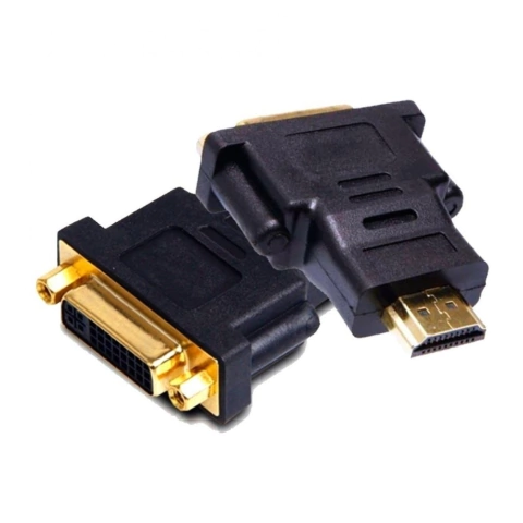Adaptador DVI Fêmea para HDMI Macho