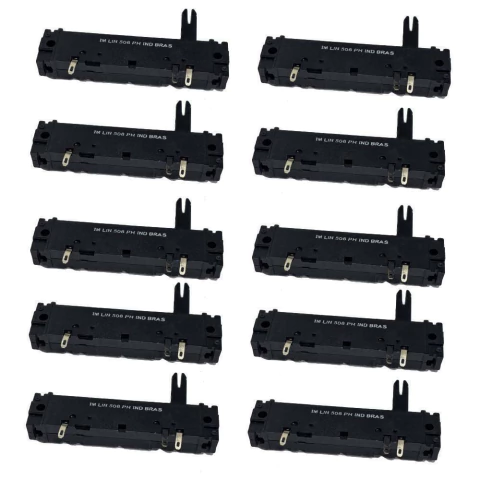 Potenciômetro Deslizante 470K Eixo Central 10un