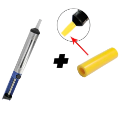 Kit Sugador De Solda Alumínio+Camisinha Para Ponta De Sugador