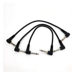 Cabo P10 L X P10 L - P/ Pedal 25cm - Kit C/ 3 Cabos na internet