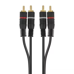 Cabo 2Rca + 2Rca 2 Mts.