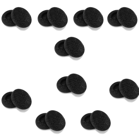 Kit Espuma Fone de Ouvido 13 x 53 x 33mm Porta Pro – 10 Pares