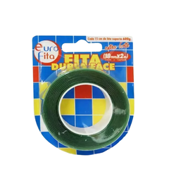 Fita Dupla Face Extra Forte Transparente 19Mm 2 Metros