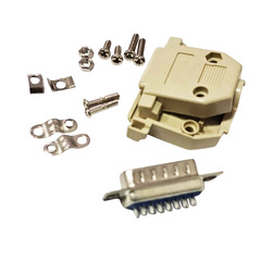 5un Conector Db15 Macho + Capa Para Soldar Fio - comprar online