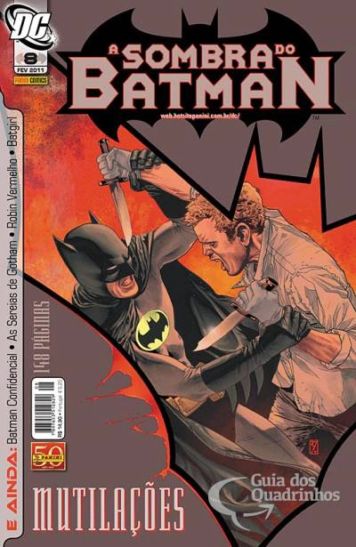A Sombra do Batman - 1ª Série - Vol. 08