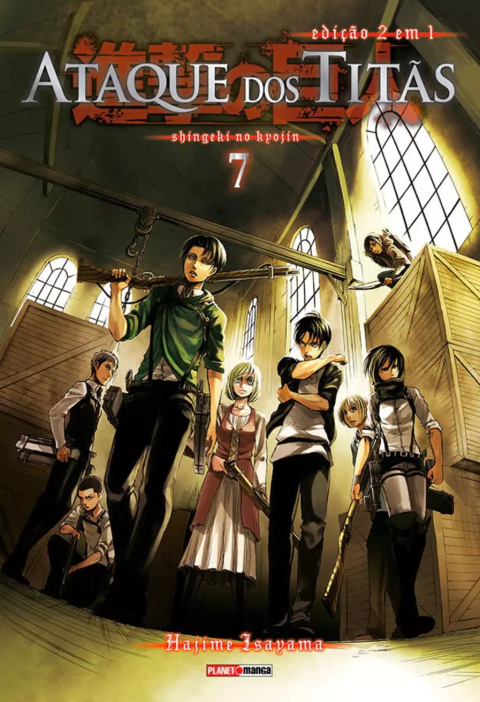 (PRÉ-VENDA!) Ataque dos Titãs (2 Em 1) Vol. 7