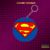 Chaveiro de Resina Epóxi - Superman