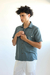 Camisa Uyumi Petroleo - tienda online