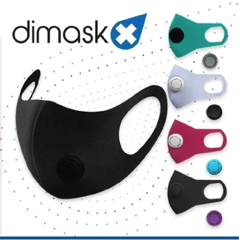 MASCARILLA PARA ENTRENAR CON FILTRO DIMASK