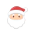 PRÉ-VENDA - ENVIOS A PARTIR DE 10/10 - Kit 10 UN - Card ROSTO NOEL - comprar online