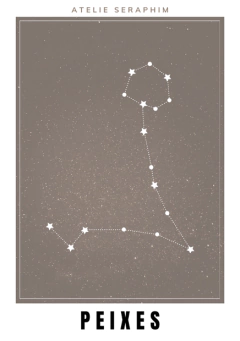 CONJUNTO ASTRO Signo de PEIXES - Ateliê Seraphim