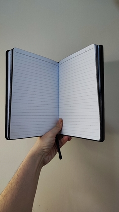 Caderno A5 - Dog Bexiga dourada na internet