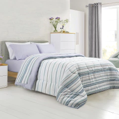 Juego de sábanas microfibra estampadas 1 1/2 Pl - Línea Hogar - JEAN CARTIER - tienda online