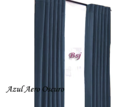 Imagen de 1 Paño De Cortina Blackout Textil Presilla Oculta 250cm Largo Medida Especial