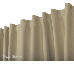 1 Paño De Cortina Blackout Engomado 290cm Largo Bloquea 100% Medida Especial en internet