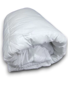 Acolchado King Liso de Microfibra Excelente Calidad !!! Bsj - BLANCO-SANJUSTO