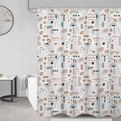 Cortina De Baño Tela Estampada 180x180cm en internet
