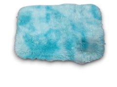 Alfombra pelo Largo de 38 x 58 cm rectangular City Blanco - BLANCO-SANJUSTO