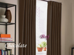 1 Paño De Cortina Blackout Textil Presilla Oculta 240cm Largo Medida Especial en internet