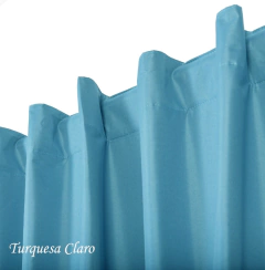 1 Paño De Cortina Blackout Engomado 280cm Largo Bloquea 100% Medida Especial - comprar online