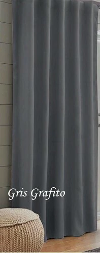 1 Paño Discontinuo De Cortina Blackout Engomado 1MT Largo Bloquea 100% ( Venta Solo Por Paño ) - tienda online