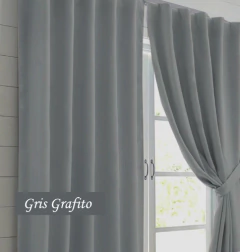 Juegos De Cortina Blackout Textil Medidas De 220cm A 250cm De Alto Con Entrega Inmediata