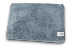 Alfombra Microfibra lisa de 40 x 60 cm City Blanco Rectangular - comprar online