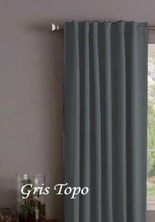 1 Paño Discontinuo de cortina Blackout Textil Presilla Oculta 120cm Largo ( Venta Solo por Paño ) - comprar online