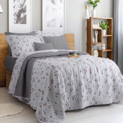 Cubrecama Quilt Matelaseado De microfibra estampado Set de 3 Piezas Jean Cartier King LIQUIDACION!!!! - comprar online