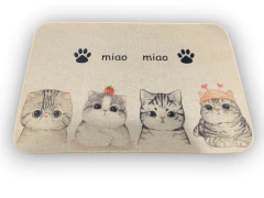 Imagen de Alfombra De Similino Flora Y Fauna De 40 x 60 cm