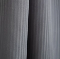 Cortina De Baño Teflonada Con Estampado Emboss 180x180cm Jean Cartier - BLANCO-SANJUSTO