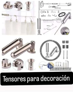 Kit Tensor Cable De Acero Inoxidable Para Cortina en internet