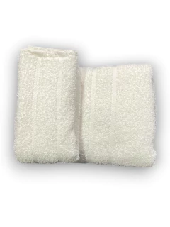 Imagen de Juego De Toalla Y Toallon 100% Algodon 470g Bsj