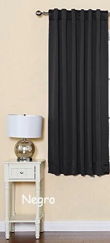 1 Paño Discontinuo de cortina Blackout Textil Presilla Oculta 120cm Largo ( Venta Solo por Paño ) - tienda online