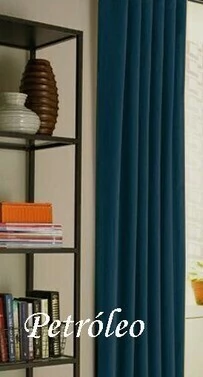 Imagen de 1 Paño Discontinuo de cortina Blackout Textil Presilla Oculta 120cm Largo ( Venta Solo por Paño )