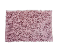 Alfombra Shaggy Rectangular Antideslizante De 60x40CM