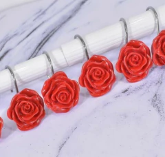 Gancho de resina para cortina de baño - comprar online