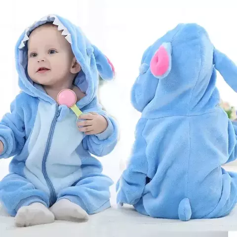 Peleles de bebé, disfraz de punto Kigurumi de invierno para niñas, niños pequeños, mono de animales, Ropa infantil, pijama, monos para niños, Ropa para bebés