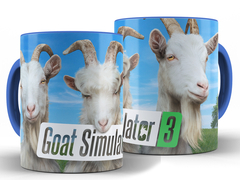 Caneca Goat Simulator 325ml Xícara Porcelana + Caixa Presente