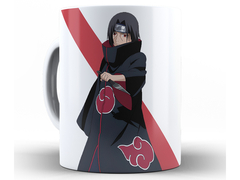 Caneca Itachi Uchiha 325ml Xícara Porcelana + Caixa Presente