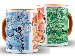 Caneca Trio Pokémon 325ml Xícara Porcelana + Caixa Presente - comprar online
