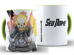 Caneca Motoqueiro Fantasma 325ml Xícara Porcelana + Caixa Presente na internet