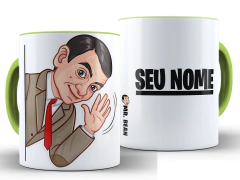 Caneca Mr Bean 325ml Xícara Porcelana + Caixa Presente na internet