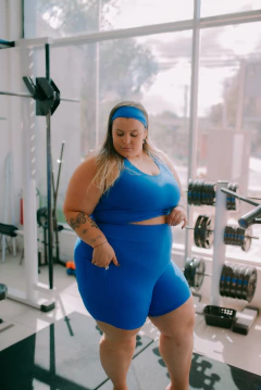 Bermuda Gracyanne Azul - comprar online