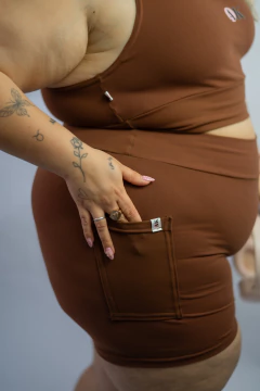 Bermuda Gracyanne Mocha 2.0 - comprar online