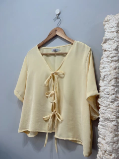 Blusa/bata Olga amarela