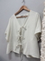 Blusa/bata Olga off white
