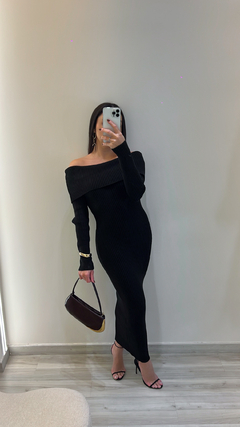 VESTIDO OMBRO A OMBRO TRICOT - comprar online